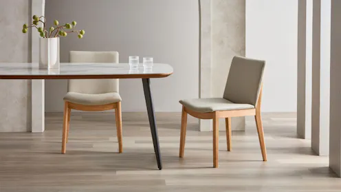 Kara Leather Dining Chair | Domayne
