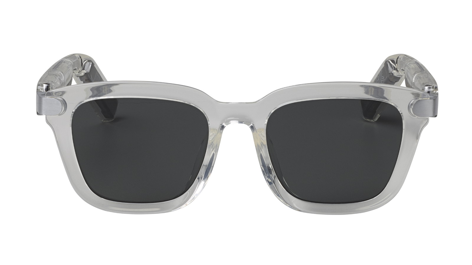 JBL Soundgear Frames Square Audio Glasses - Pearl | Domayne