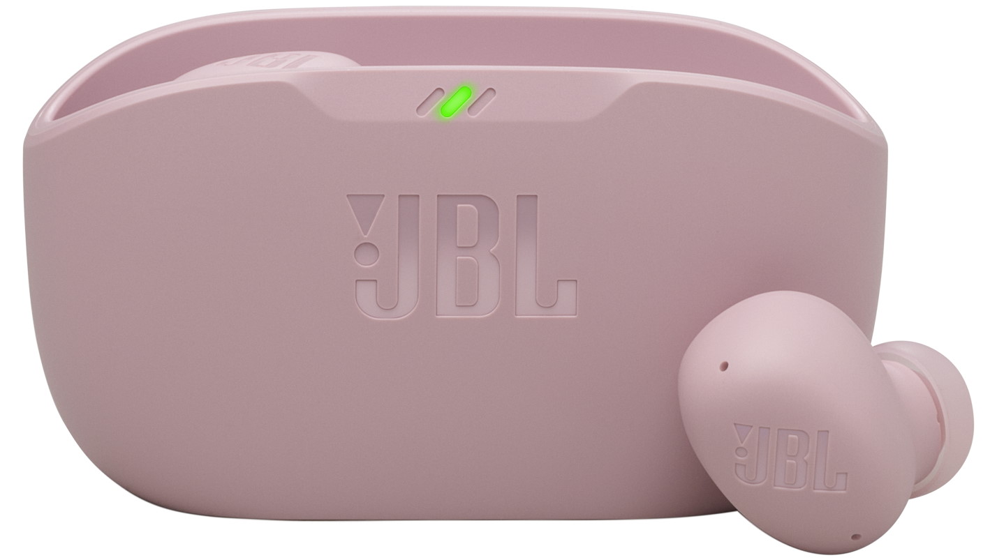 JBL Wave Buds True Wireless Noise Cancelling Earbuds Pink