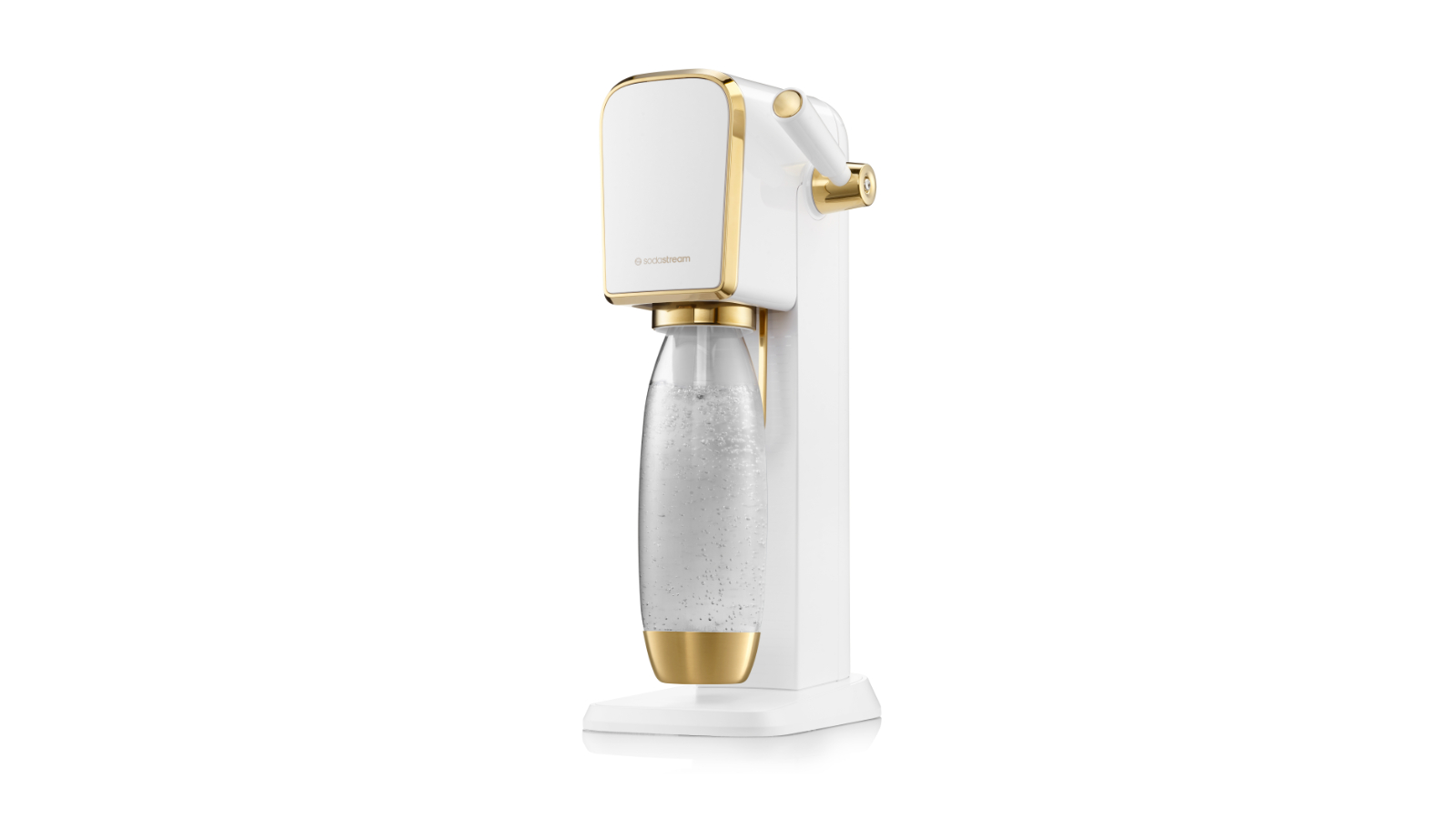 SodaStream Art Sparkling Water Maker - White/Gold | Domayne