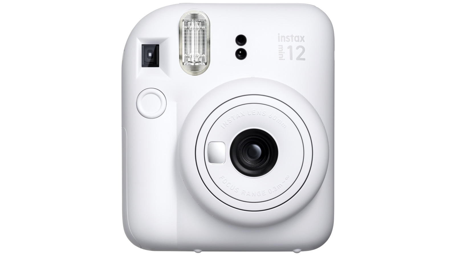 instax mini 12 Instant Camera - Clay White