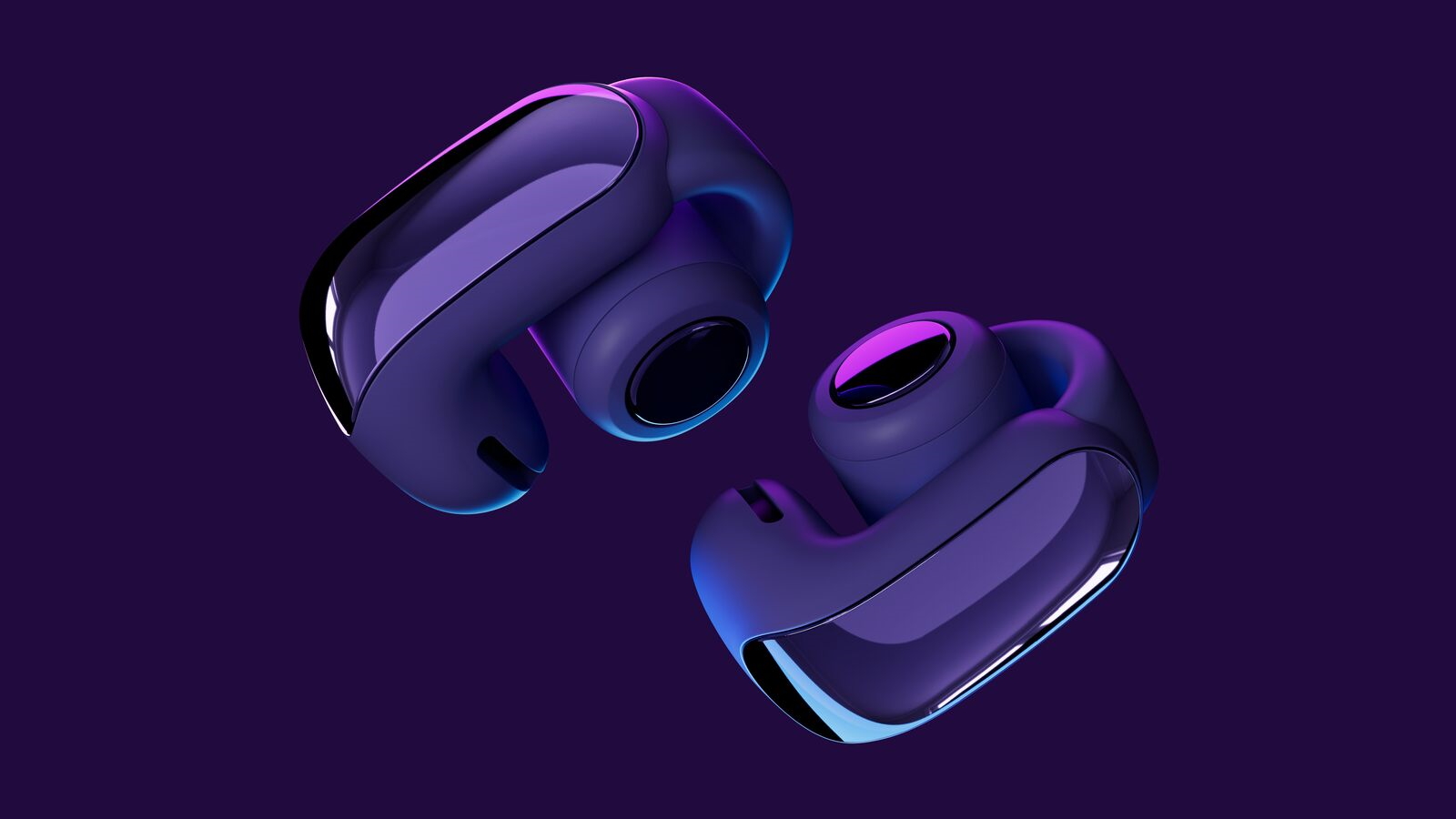Bose Ultra Open Earbuds - Midnight Violet | Domayne