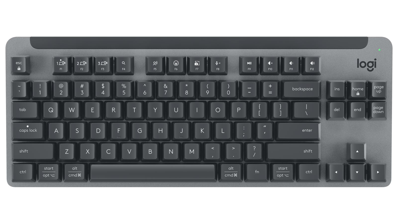 Logitech Signature K855 Wireless Mechanical Tenkeyless Keyboard - Graphite