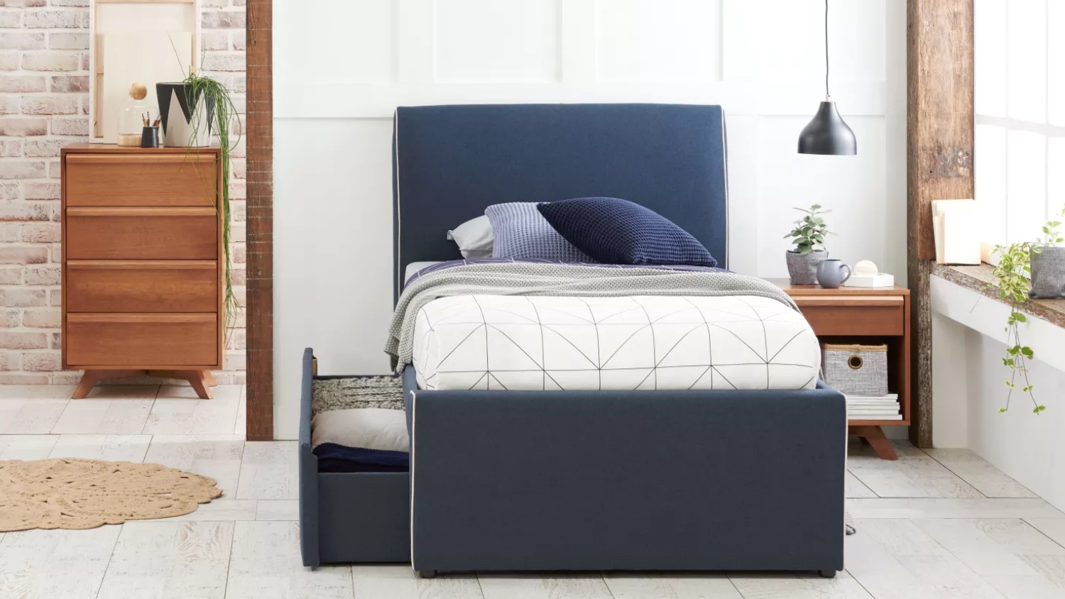 Hunter Bed Frame with Storage