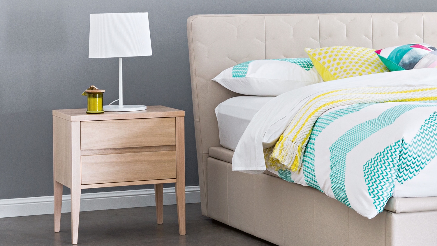 Louis Bedside Table Domayne