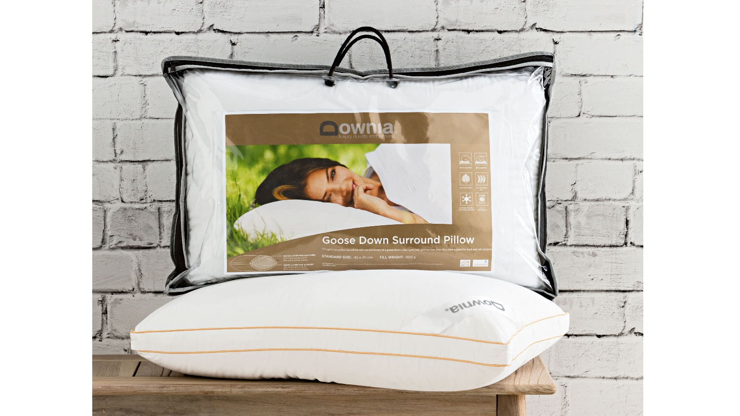 Downia goose down pillow best sale