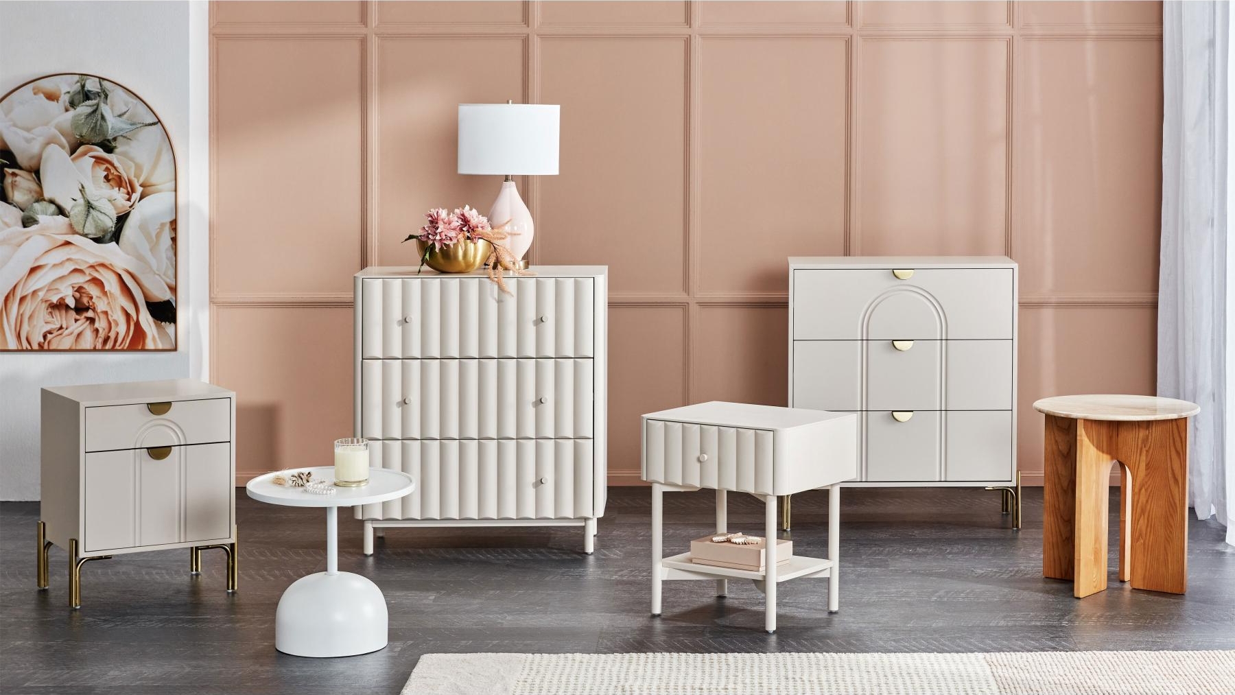 Zara Mellow Side Table Domayne