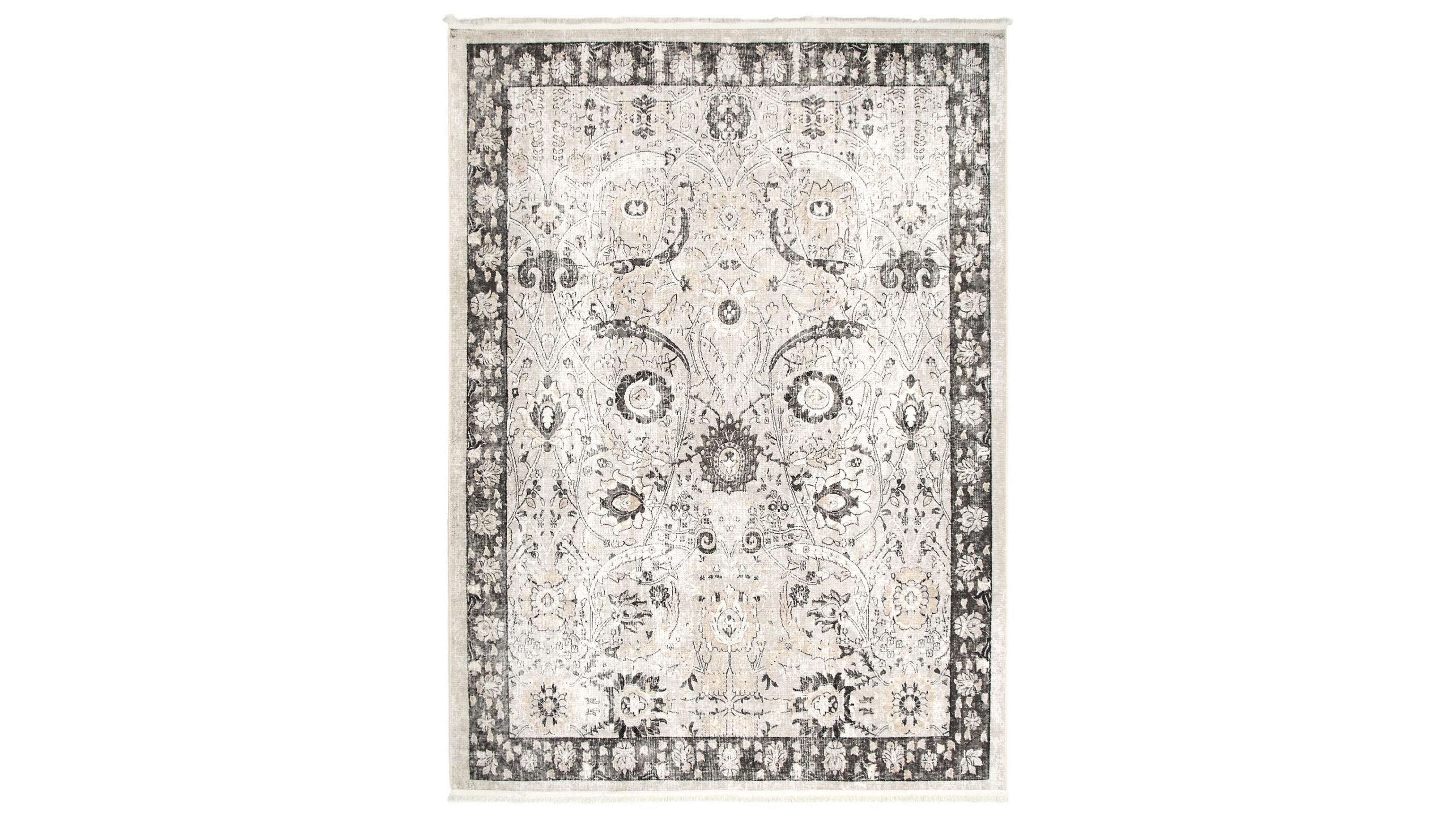 Zarina Garland Grey Rug - 280cm x 380cm | Domayne