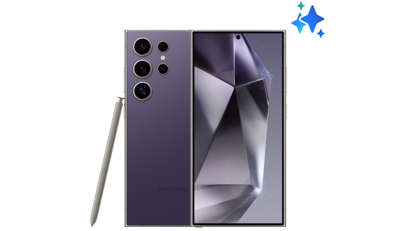 Samsung Galaxy S24 Ultra 1TB - Titanium Violet | Domayne