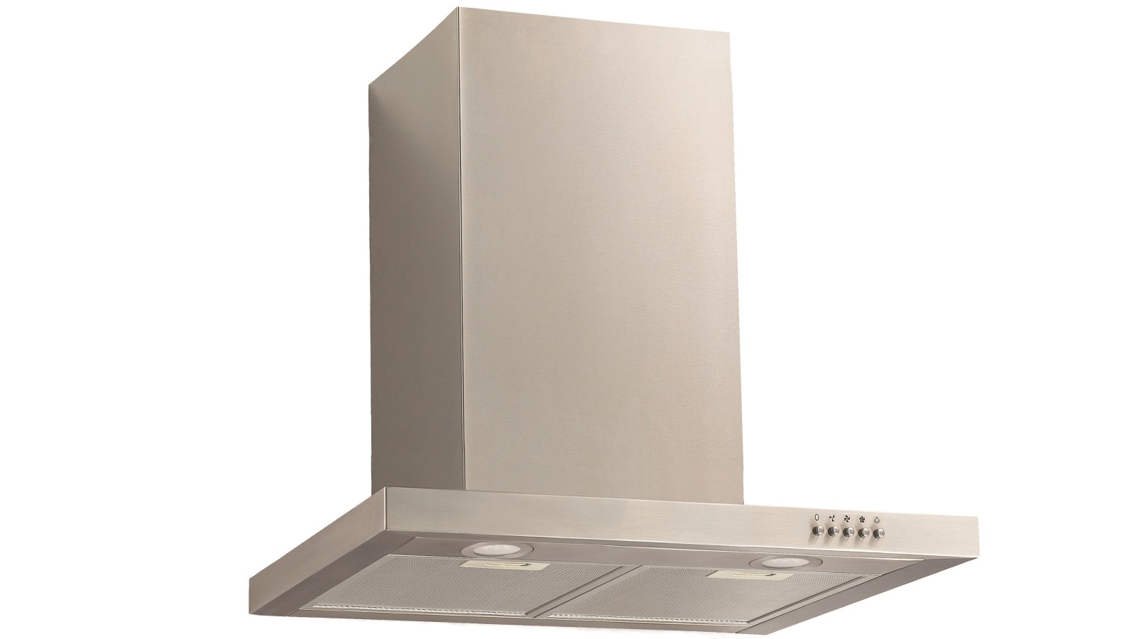 Tisira 60cm Slimline Canopy Rangehood with Push Button Control