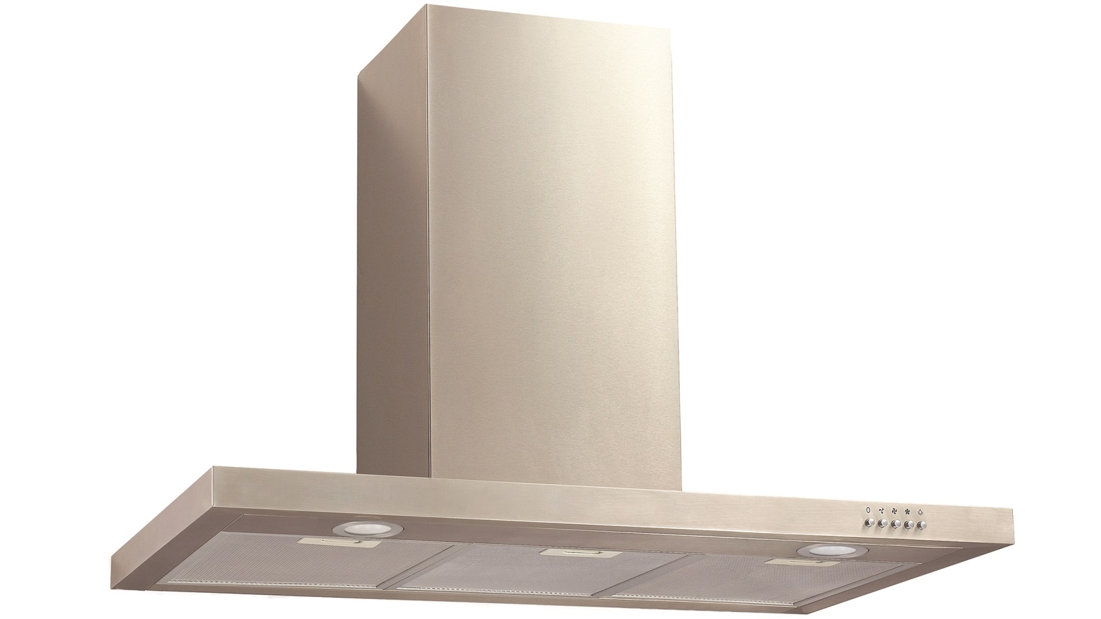 Tisira 90cm Slimline Canopy Rangehood with Push Button Control