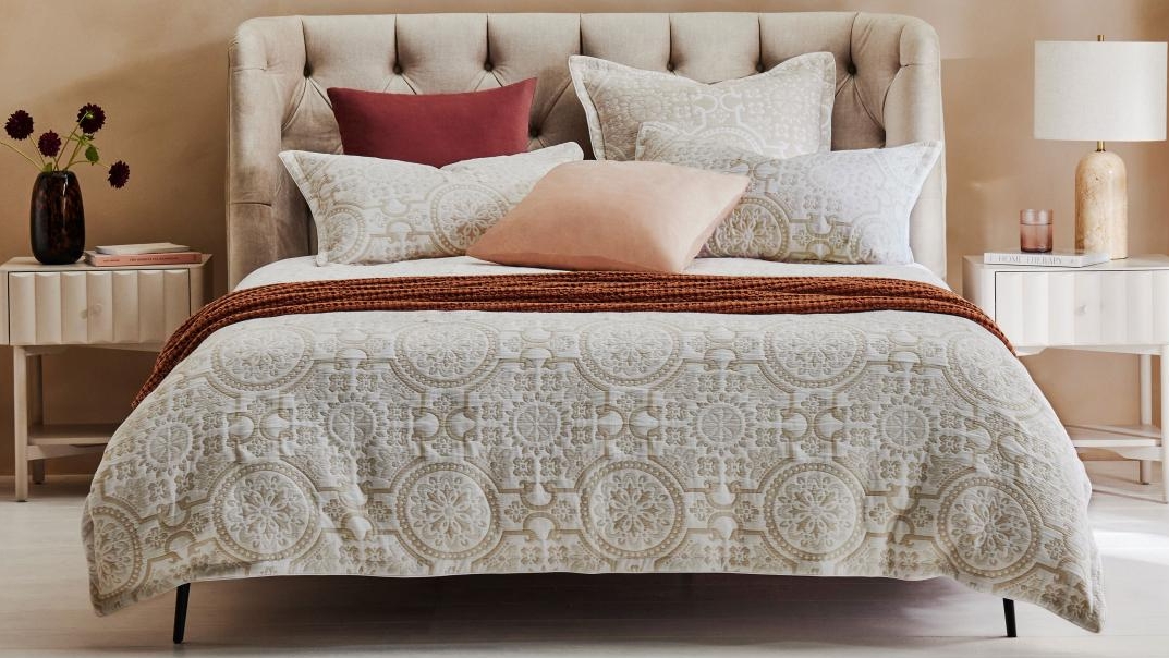 Mayfair Stone Quilt Cover Set