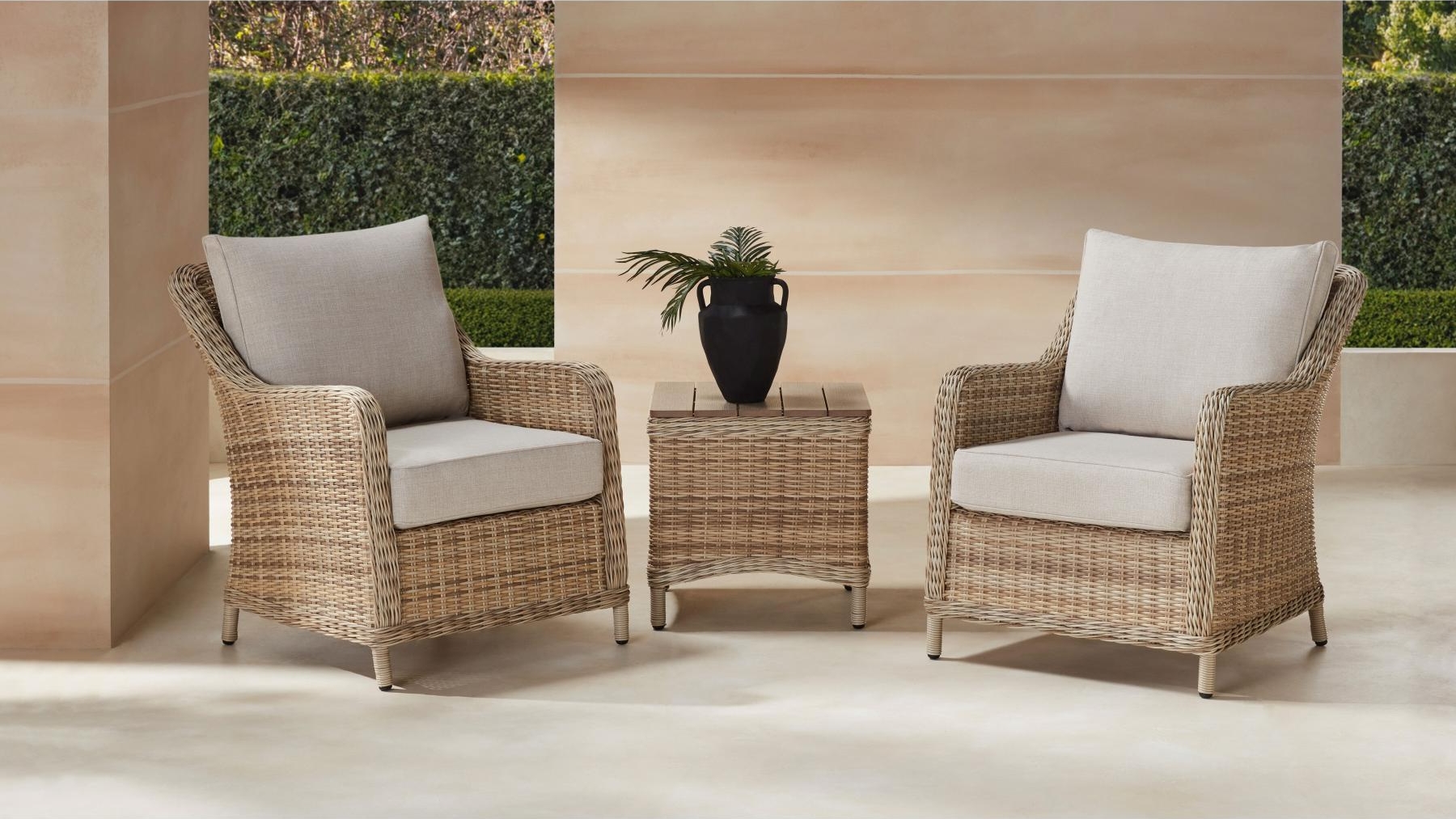 Mississippi 3-Piece Outdoor Chat Setting