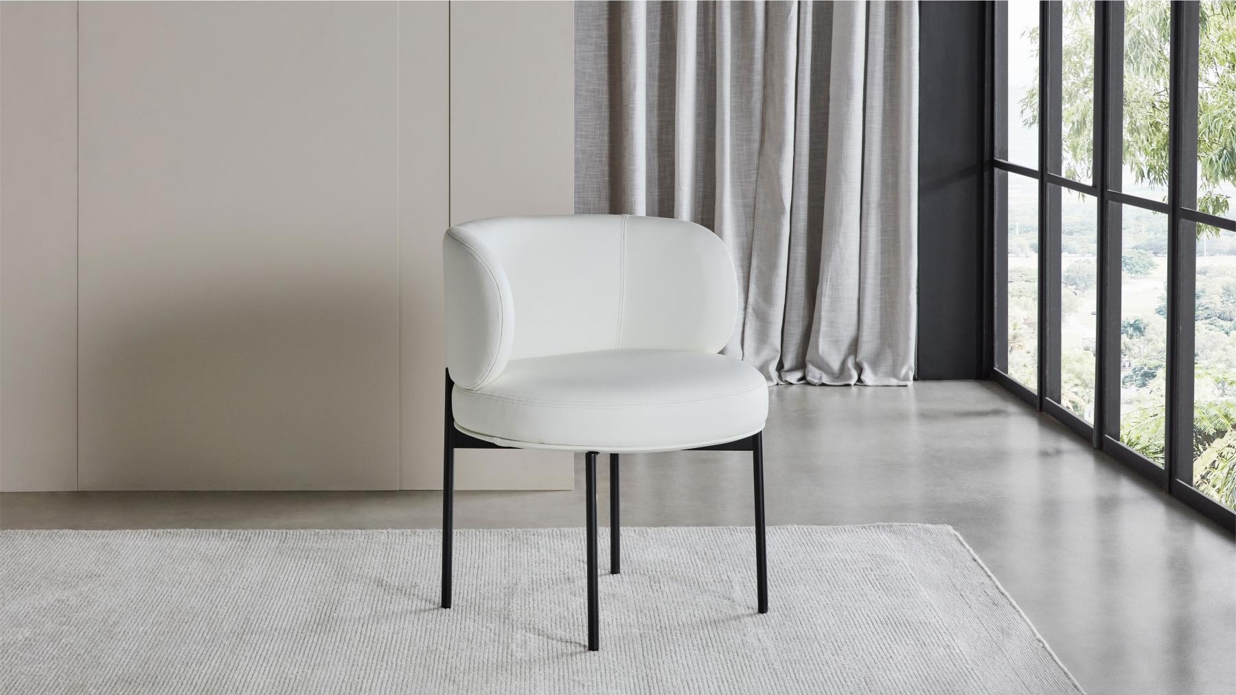 Dilan Leather Dining Chair