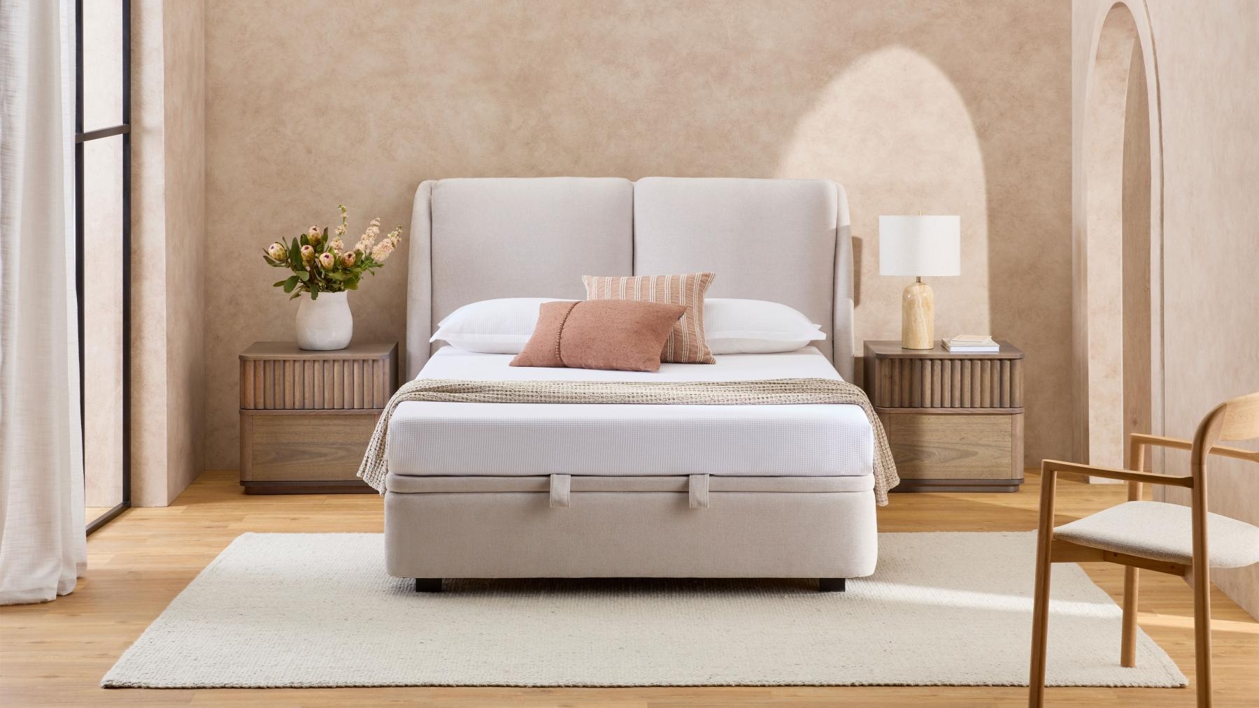 Premier Winged Cushion Bedhead