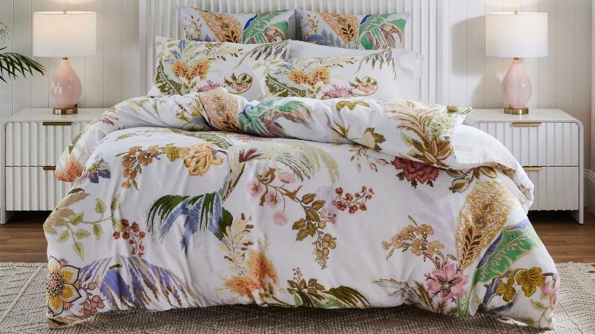 Linen House Larissa Multi-coloured Quilt Cover Set