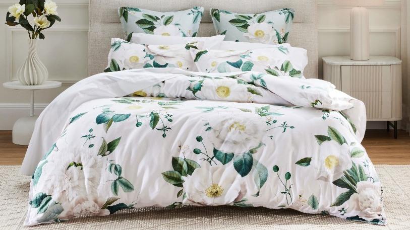 Linen House Loretta Vanilla Quilt Cover Set