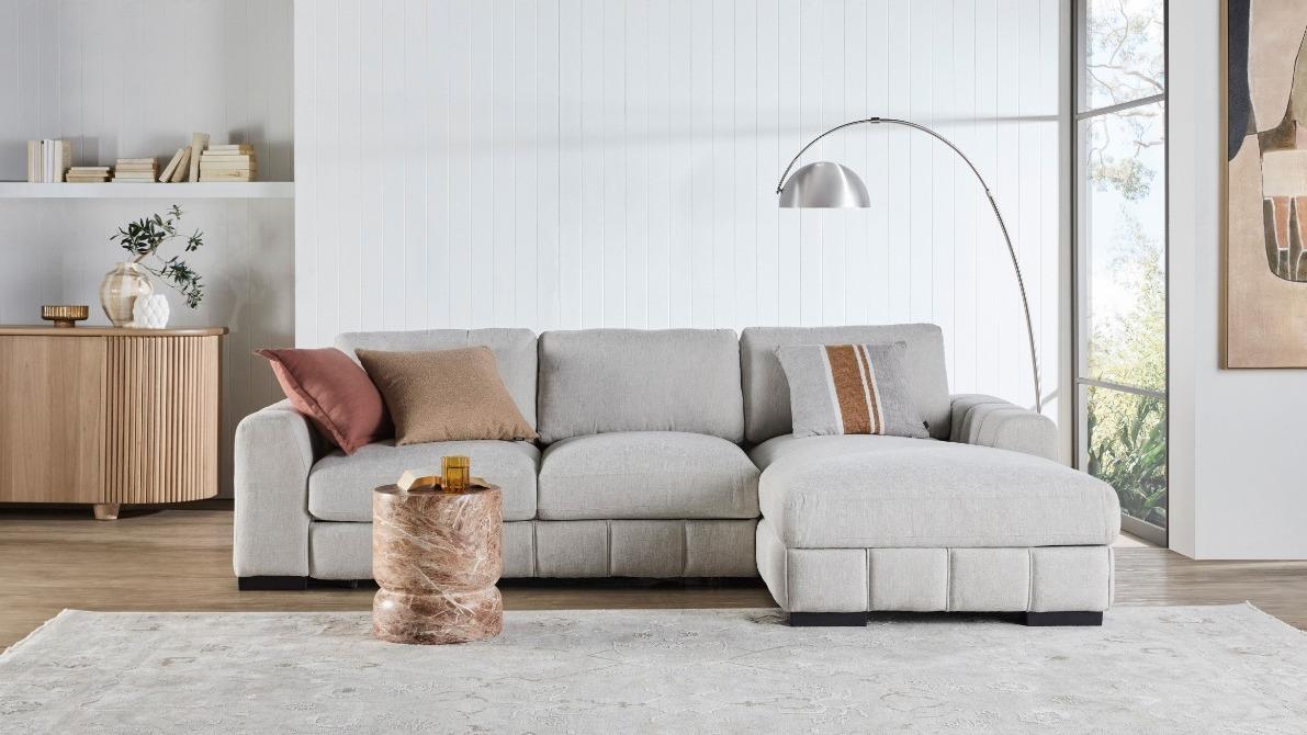 Ares 3-Seater Sofa Bed with Storage Chaise