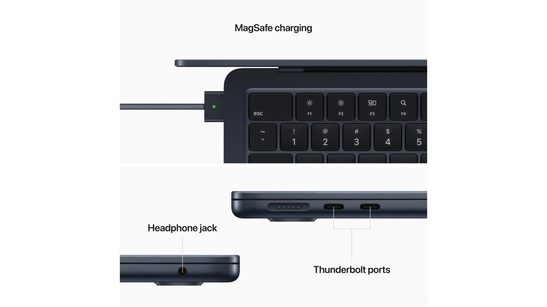 Apple MacBook Air 13.6-inch M2/8GB/256GB SSD - Midnight