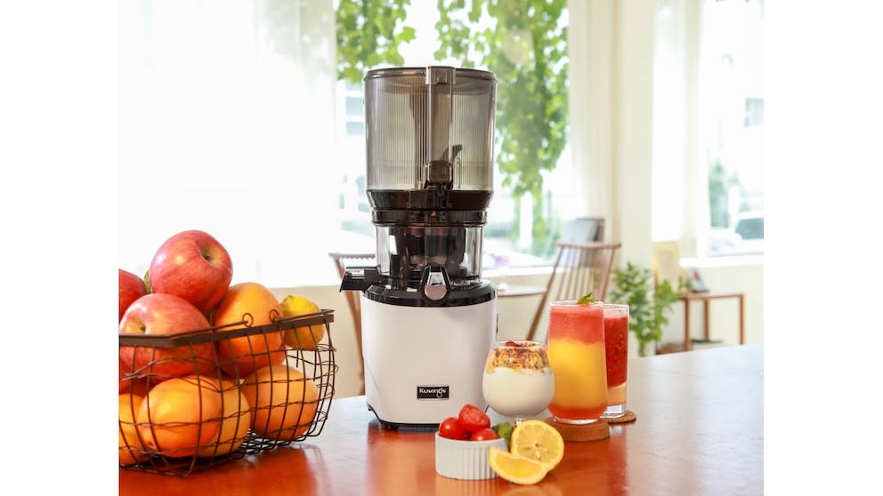 Kuvings AUTO10 Cold Press Juicer Matte White Domayne