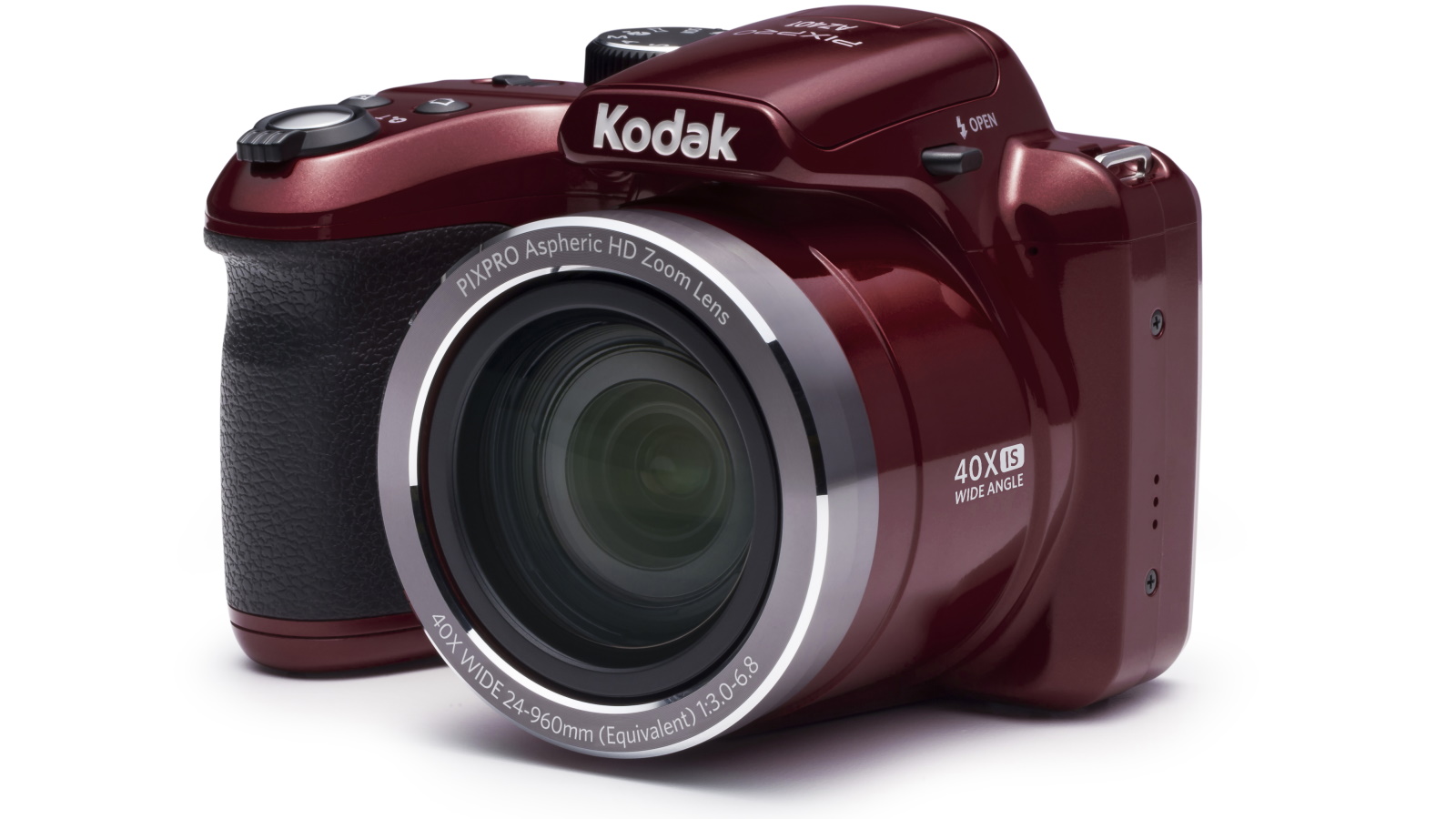 Kodak Pixpro AZ401 Astro Zoom Digital Camera - Red | Domayne