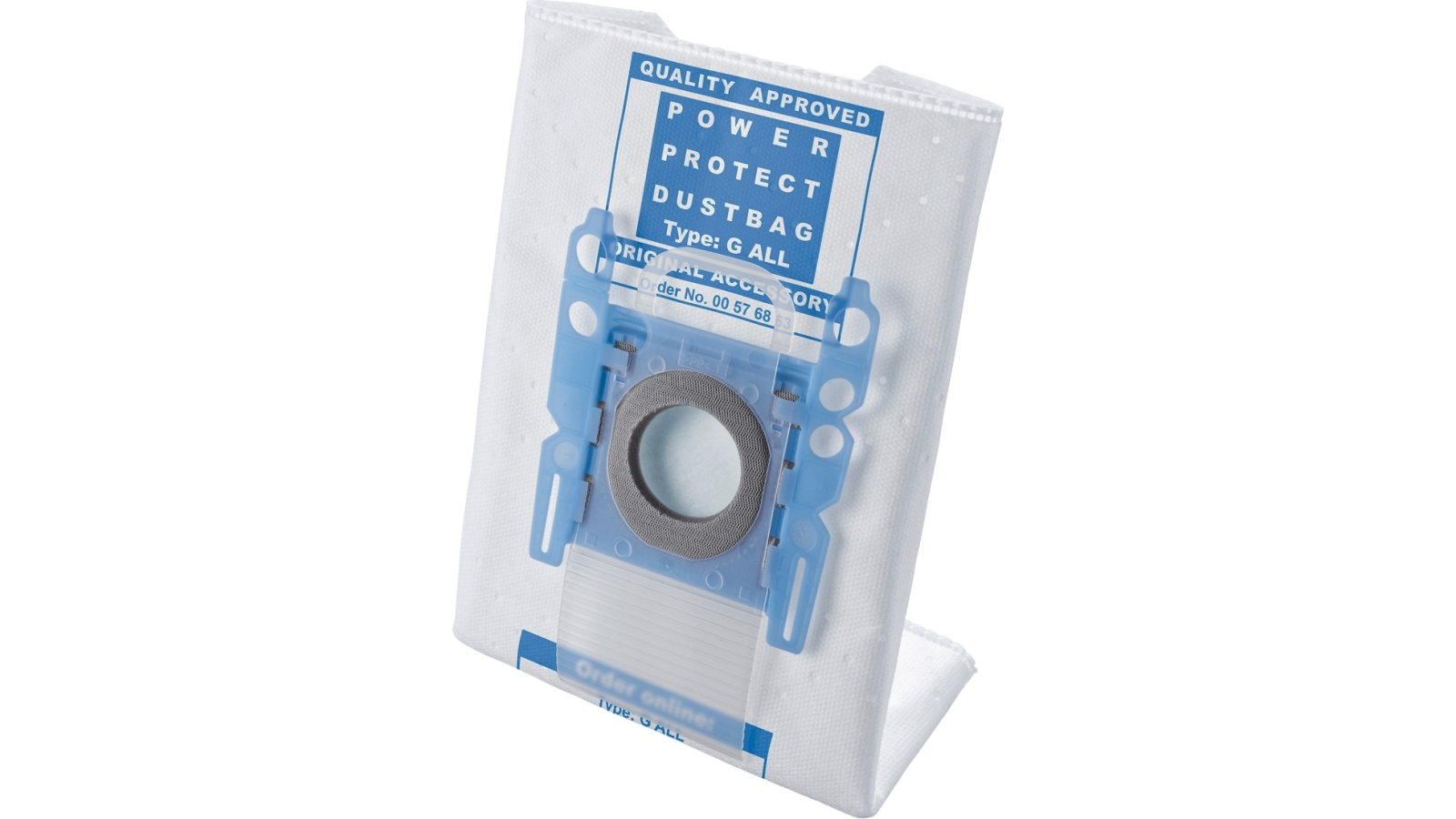 Power protect dust bag top