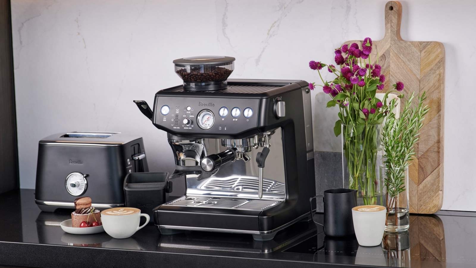Express Black Breville Coffee Machine The Barista Express Breville