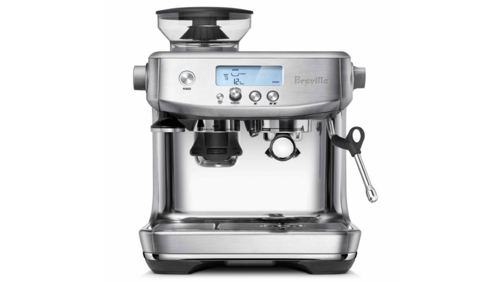 Breville The Barista Pro Espresso Coffee Machine Stainless Steel