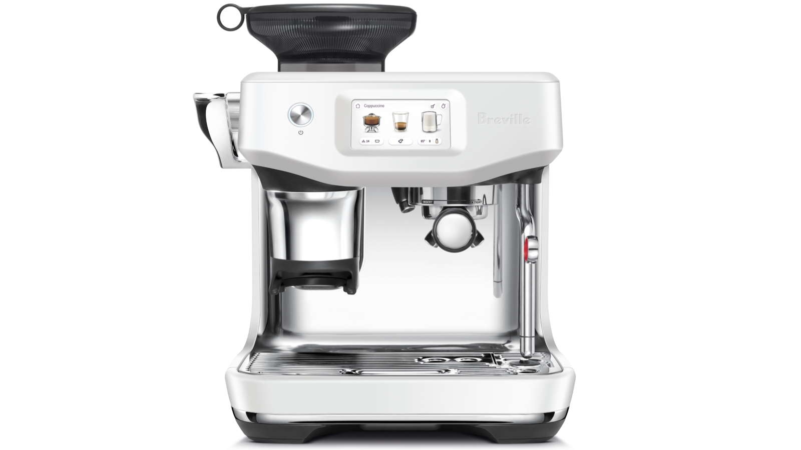 Breville the Barista Touch Impress Coffee Machine Sea Salt Domayne