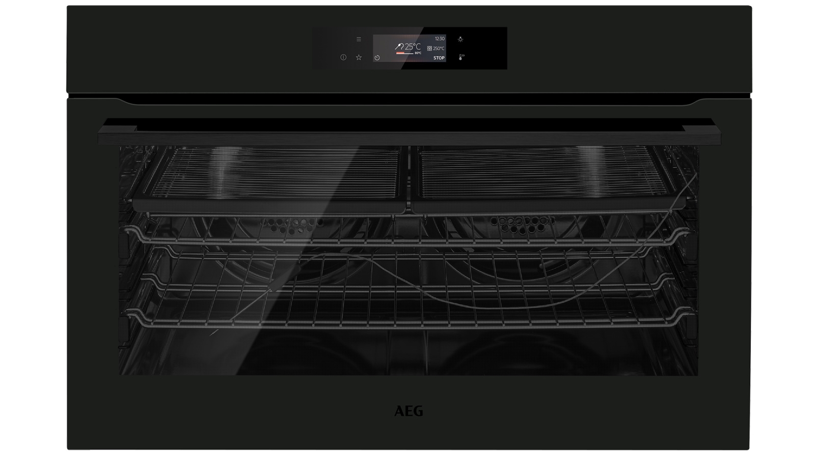 AEG 900mm SenseCook Pyroluxe Multifunction 16 Oven
