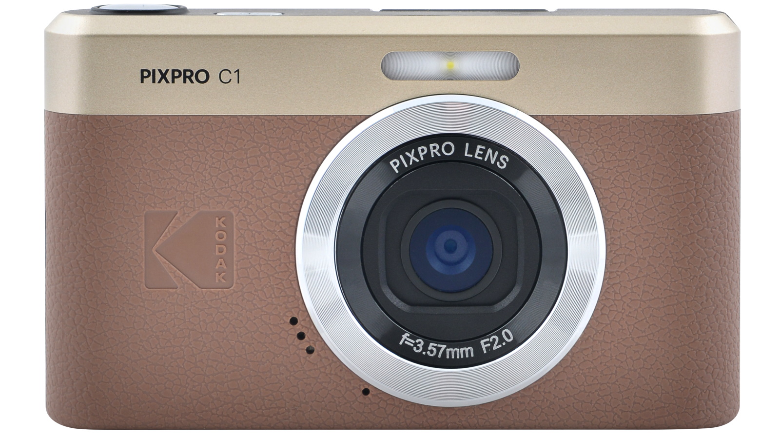 Kodak Pixpro C1 Digital Camera - Brown | Domayne