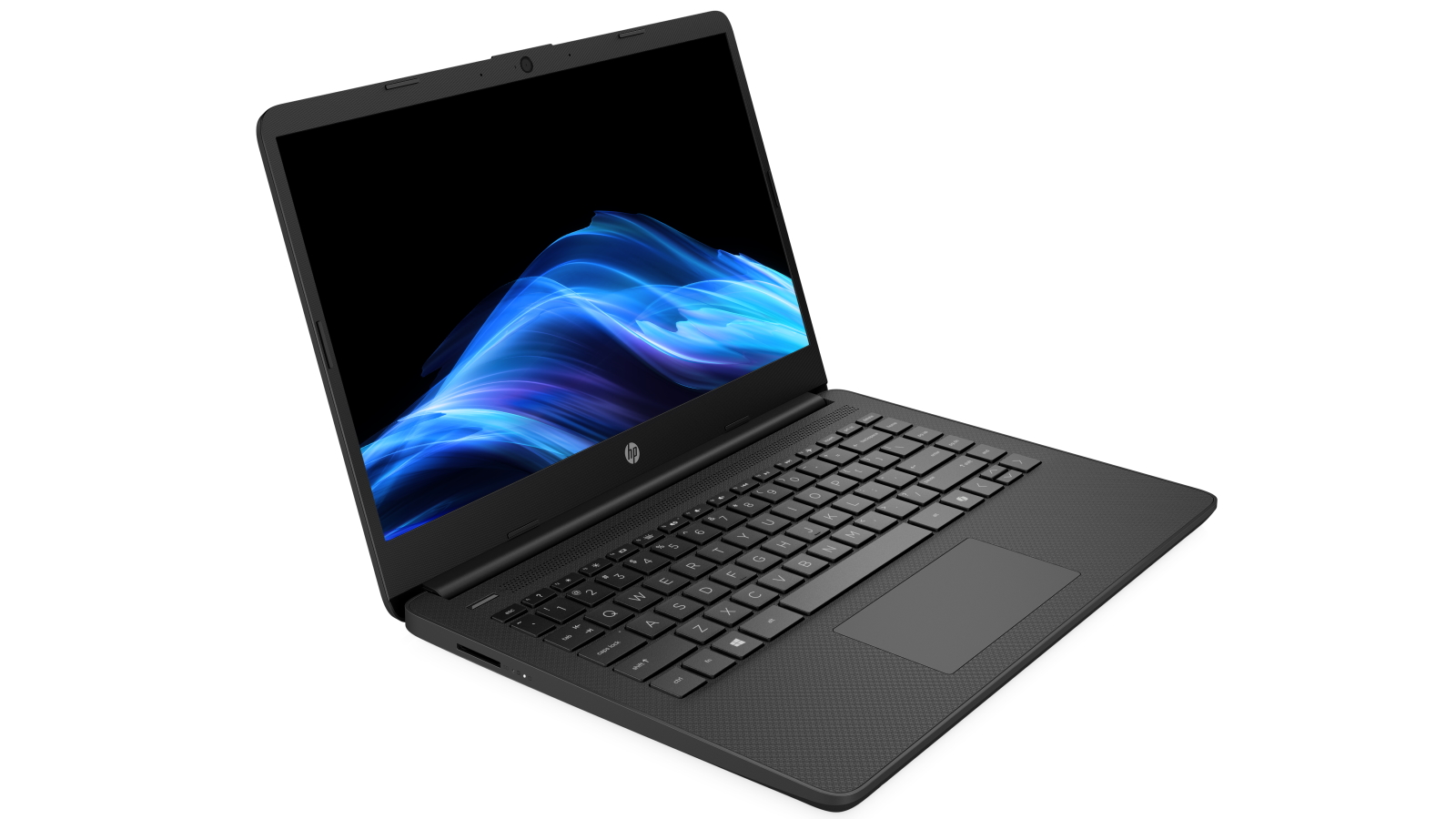 HP 14-inch Intel N150/4GB/128GB UFS Laptop - Jet Black | Domayne