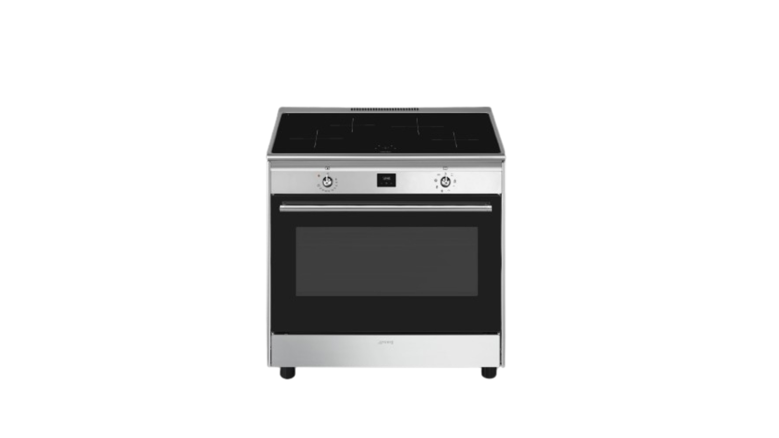 Smeg 90cm 4 Zone Classic Freestanding Cooker Upright Induction Hob