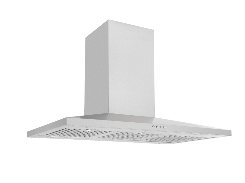 Glem Gas 90cm Stainless Steel Slim Line Canopy Rangehood