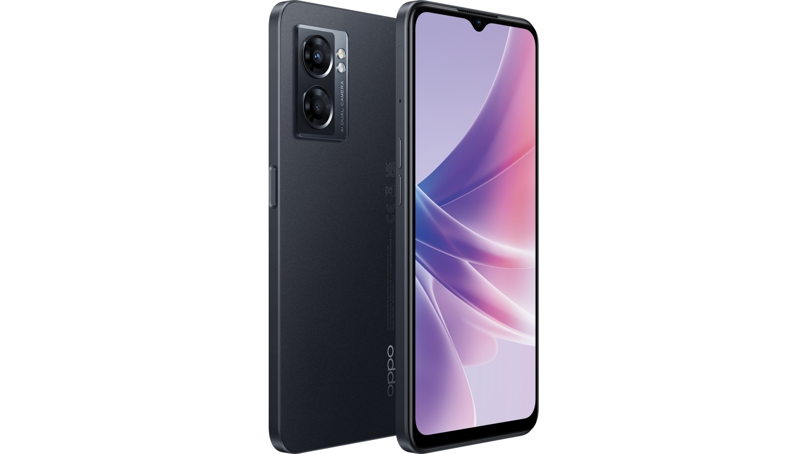 OPPO A77 5G 6GB/128GB - Midnight Black | Domayne