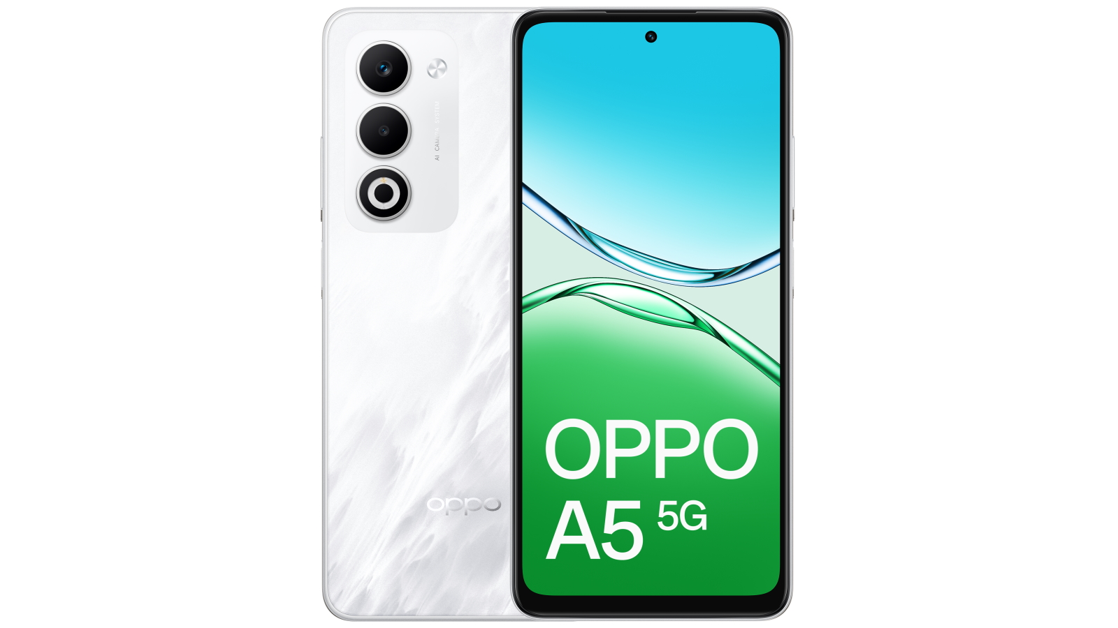 【新品未使用】OPPO A5 5G/ホワイト128GB OPPO A5 5G（4GB/128GB） - ホワイト（SIMフリー版） | OPPO（オッポ