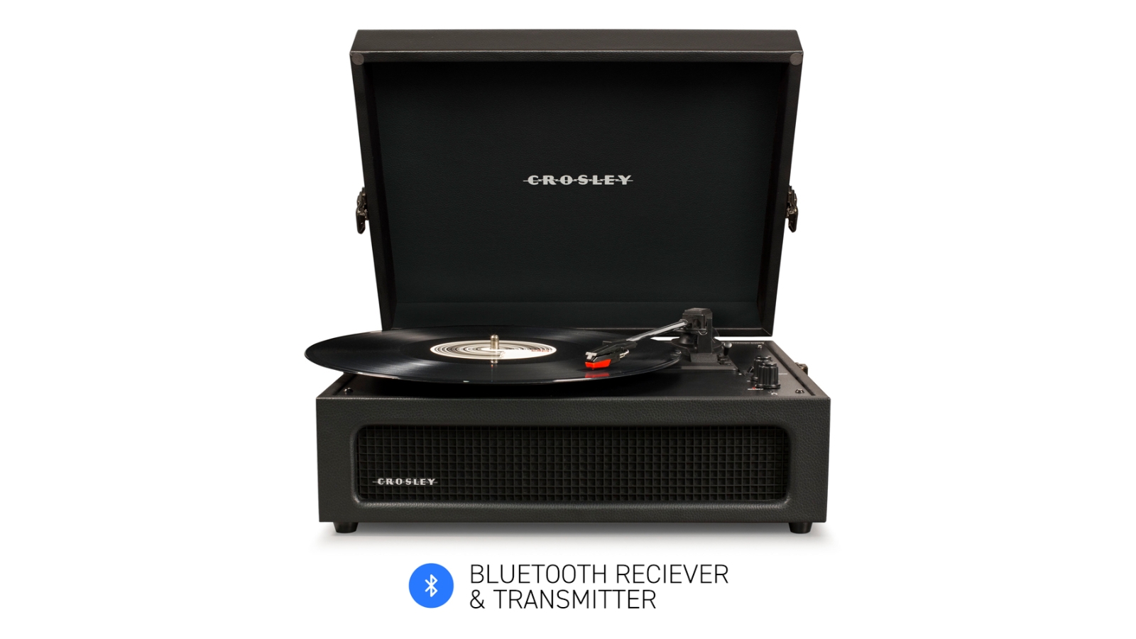 Crosley Voyager Bluetooth Portable Turntable - Black