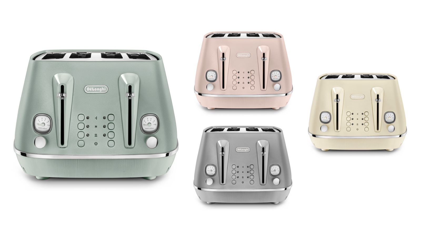 DeLonghi Distinta Perla 4-Slice Toaster Domayne