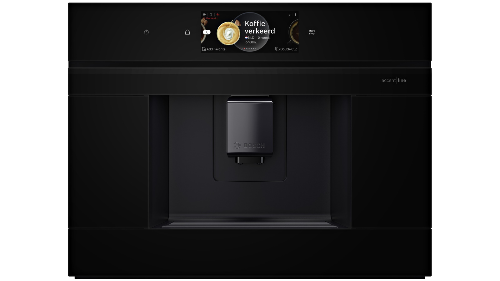 Bosch Accentline Series 8 Built-In Fully Automatic Coffee Machine - Black