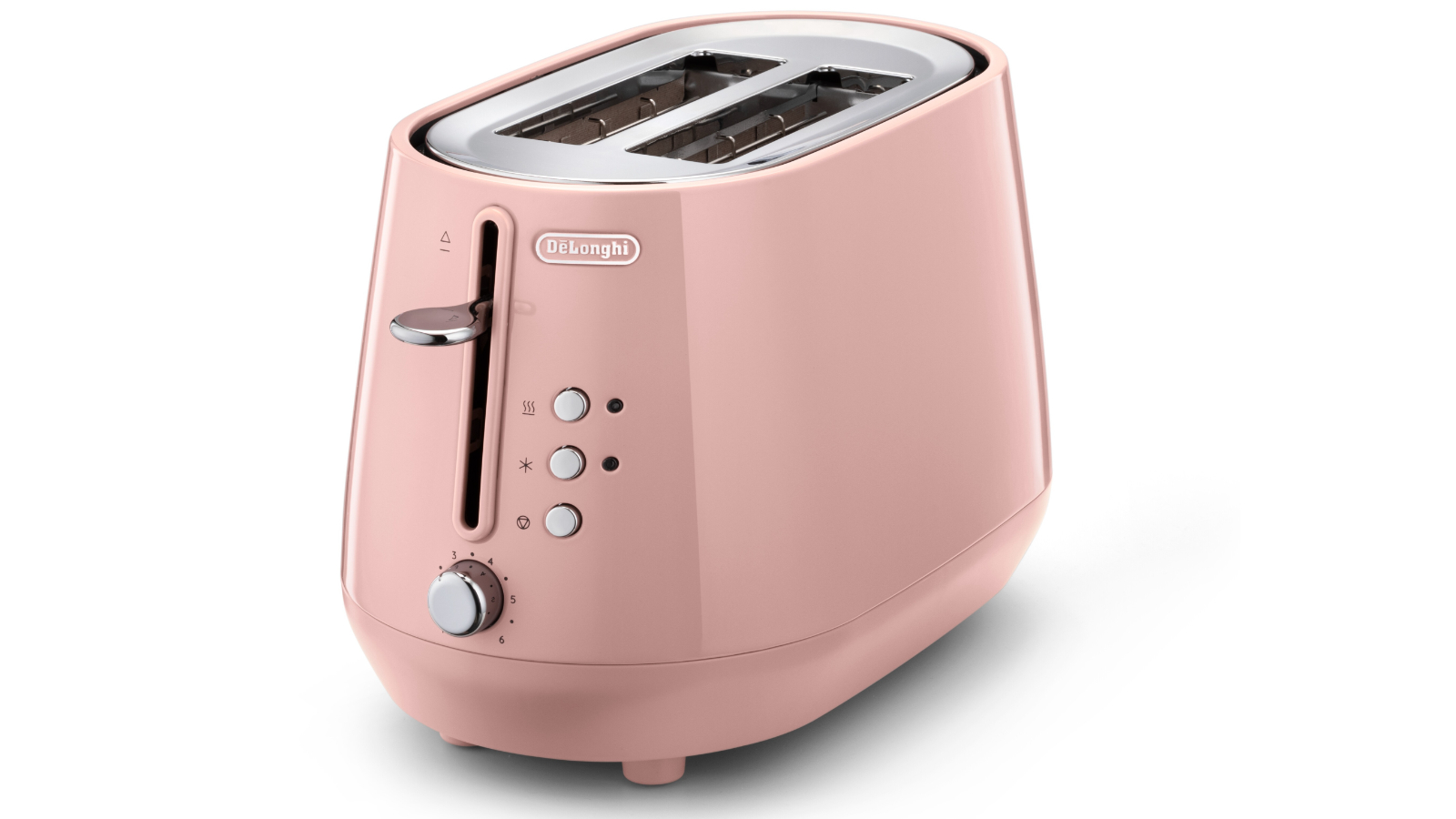 Delonghi Pink Toaster DELONGHI, CT04PKBEKBX3016, Argento Flora