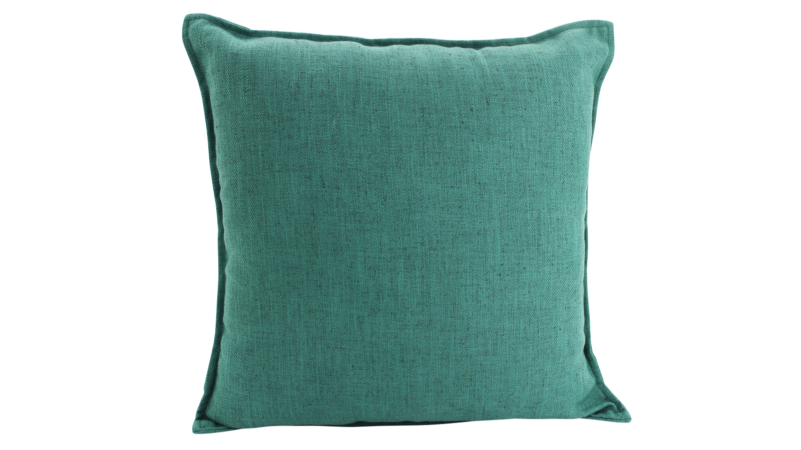 Basic Linen Square Cushion - Green
