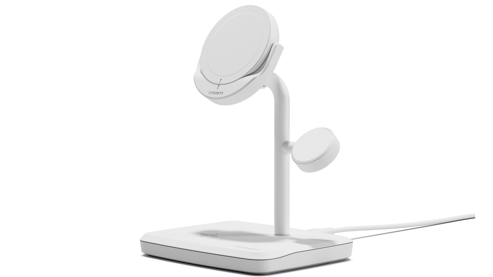 Cygnett ChargeBase 3-in-1 Magnetic Wireless Charger with