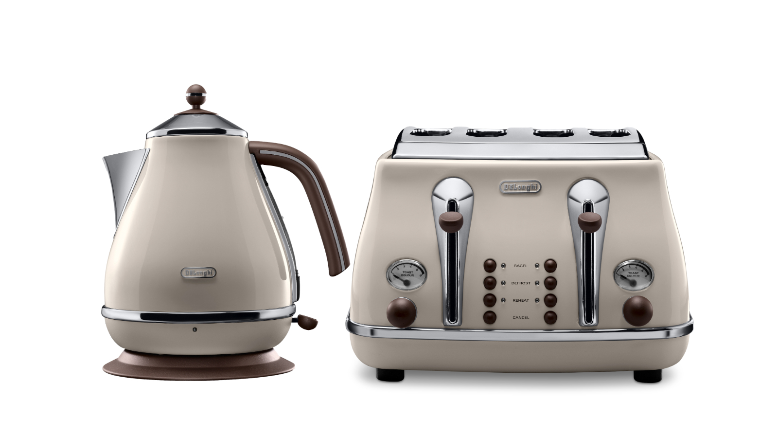Icona Kettle Delonghi Jug And Toaster Delonghi Vintage Icona