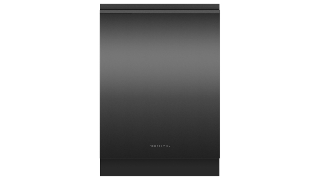 Fisher & Paykel Series 9 Contemporary Tall Built-under Dishwasher - Black Steel