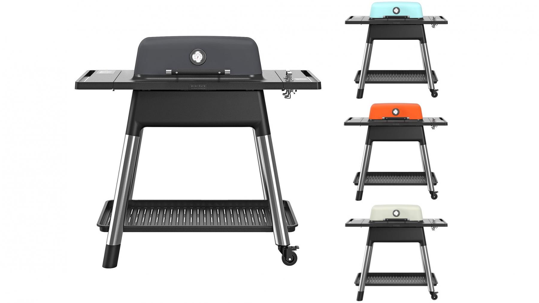 Everdure by Heston Blumenthal FORCE MK2 2 Burner Gas BBQ with Stand