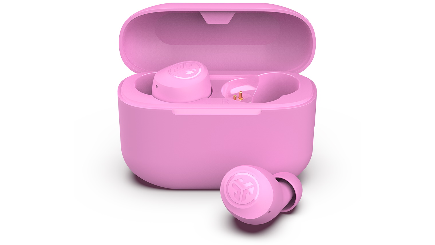 JLab GO Air POP True Wireless Earbuds Pink Domayne