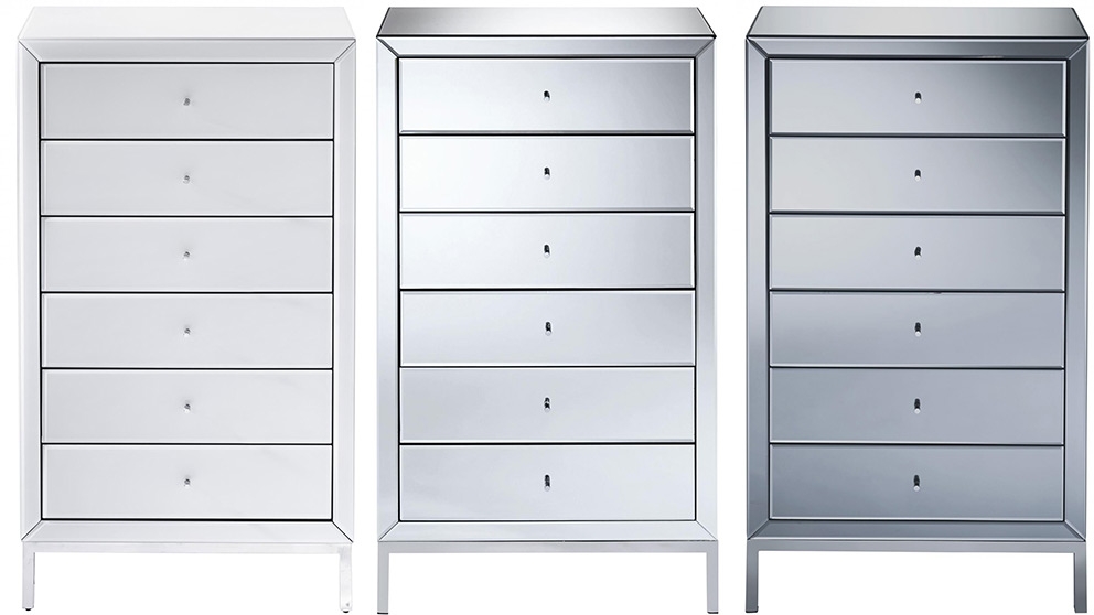 Elegant 6-Drawer Tallboy