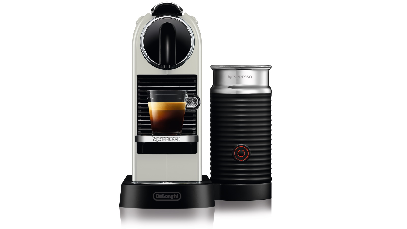 Nespresso Citiz & Milk Coffee Machine by DeLonghi - White