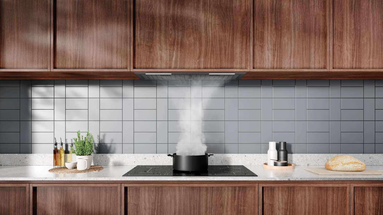 Electrolux 86cm integrated rangehood sales
