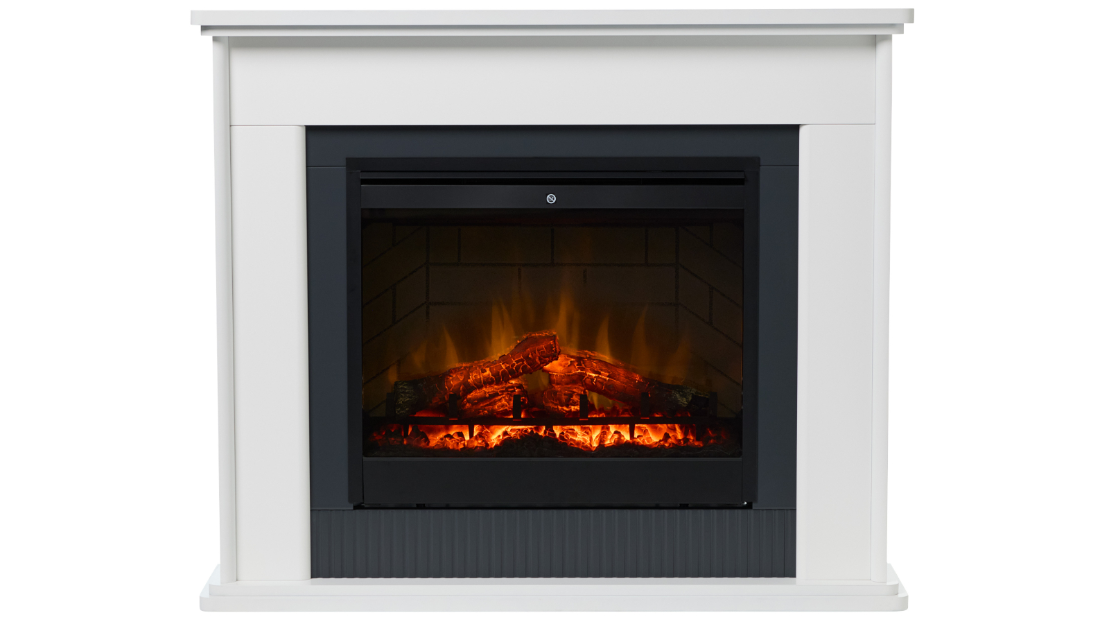 Dimplex 2kW Embassy Large Mantle Suite Electric Fireplace - White